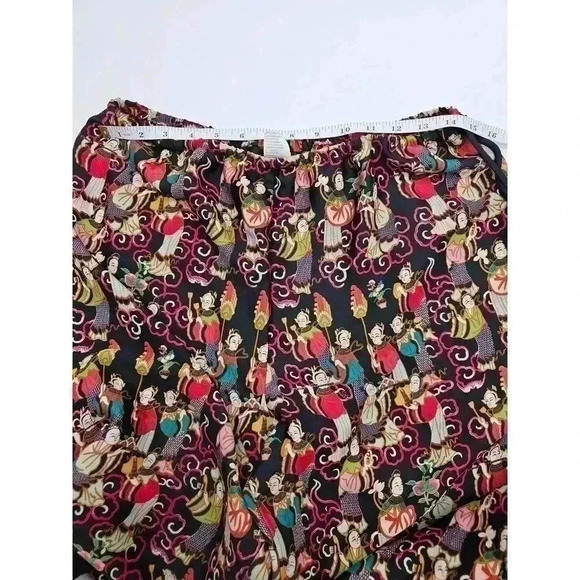Josie Natori Women's Size S Asian Print Pajama Set - Picture 8 of 11